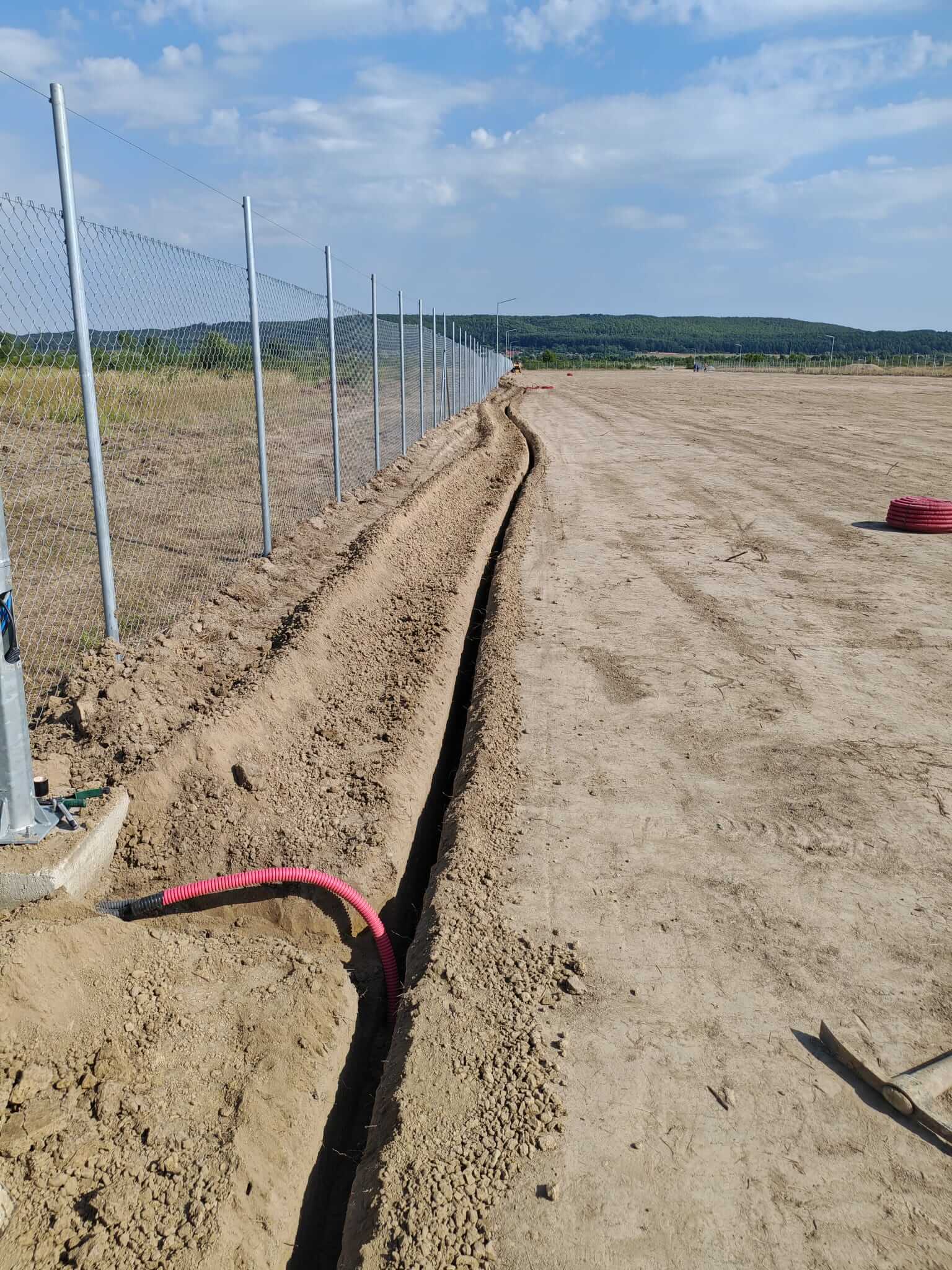 Ingropare cabluri electrice